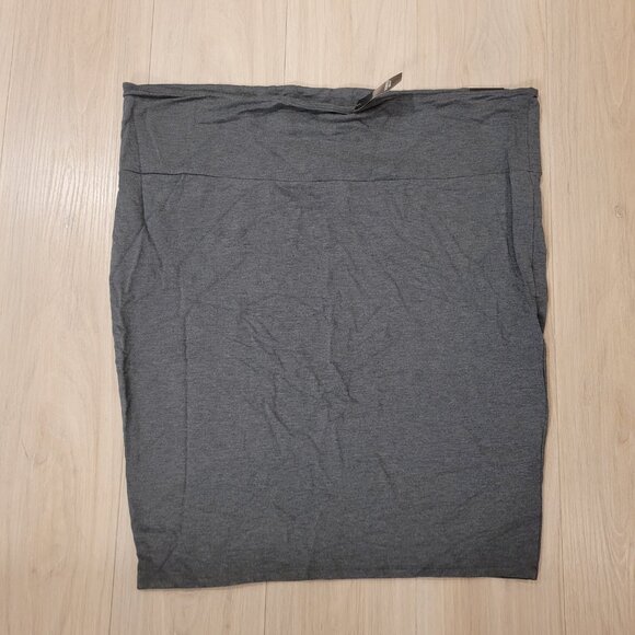 NWT TORRID | Charcoal Grey Fleece Foldover Mini Skirt | Sz. 3X - Picture 4 of 9